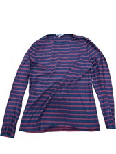 Seasalt Cornwall Organic Cotton Striped Long Sleeve Shirt Size M
