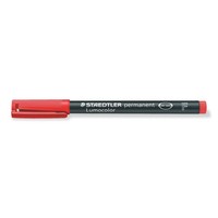 Staedtler Lumocolor Einzel Stift F Permanent Marker Rot Textmarker Marker
