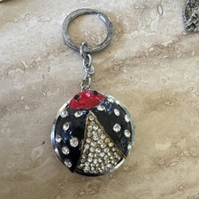 Ladybug Pocket Watch and Keychain