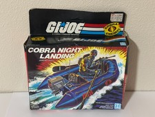 GI Joe 1985 Cobra Night Landing MIB 100  Complete   Bonus Figure