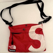 Supreme X The North Face Crossbody Bag Red White Accessories