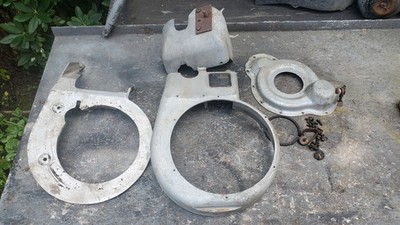 Antique Vintage Rare Toro MF & MH Engine Aluminum Shrouds Planet Junior HT Nice