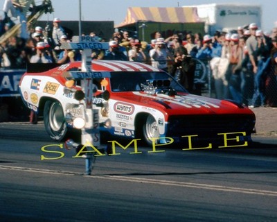 TOM MCEWEN ENGLISH LEATHER AWESOME FUNNY CAR GOING GREEN 13X19 GLOSSY POSTER #7R