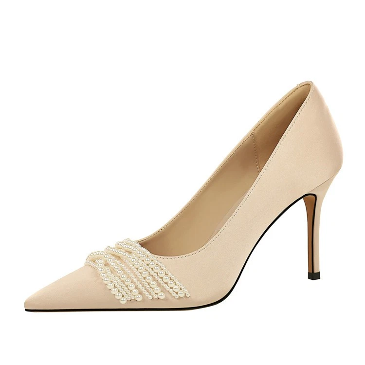 Champagne Wedding Shoes In Women's Heels for sale