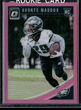 2018 Donruss Optic #147 Avonte Maddox Pink