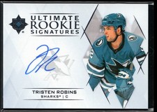 2023-24 Ultimate Collection Rookie Signatures #URS-TR Tristen Robins RC