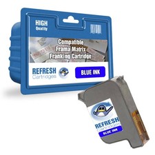 Refresh Patronen blau 1018968 Tinte kompatibel mit Frama Druckern