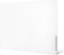 XVX White Glass Mouse Pad 4.0, Hard Mousepad for Gaming,Ultra-Smooth Micro-Etche