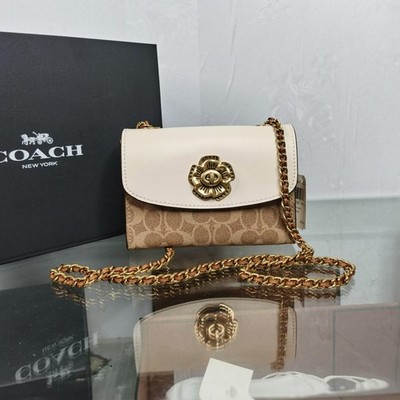 COACH Vintage Women s Parker Leather Casual Shoulder Bag 7 in