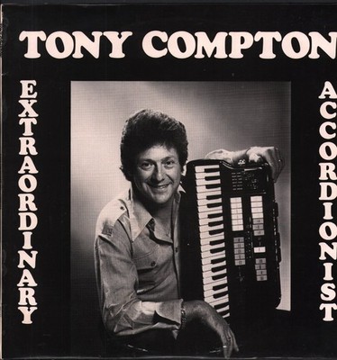 Tony Compton Extrordinary Accordionist LP vinyl UK Janes Music - sleeve has