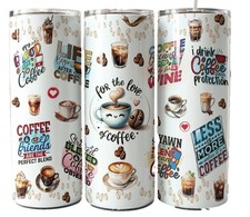 Funny Sarcastic Coffee Lover Quotes 20oz Tumbler Travel Insulated Mug