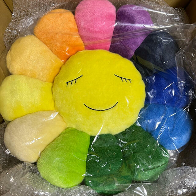 Takashi Murakami Rainbow Flower Cushion Pillow plush 60cm