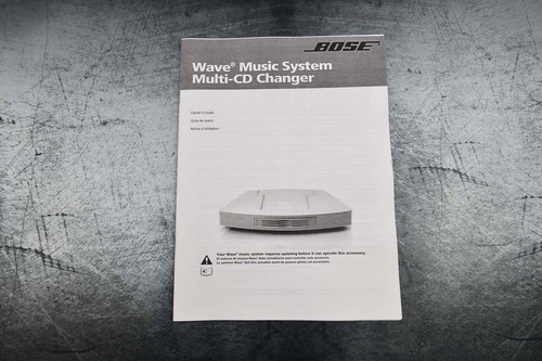 Wave One Instructions New Bose Wave Music System Multi-CD Changer Owners Guide Instructions ...