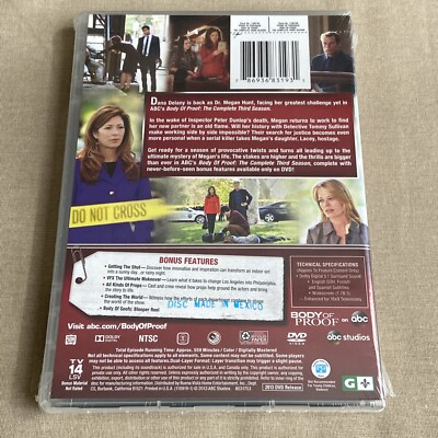 Body of Proof: Complete Series Season 1, 2, 3 (DVD NEW Set