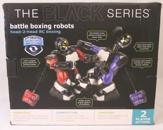 black series cyber boxing robots