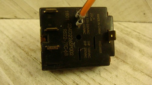 Interruptor giratorio temperatura GE Dryer # GTD42EASJ1WW # WE04X24553 usado - Imagen 2 de 4