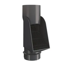 Lindab Self Cleaning Leaf trap for Downpipe SLS - Various Colours