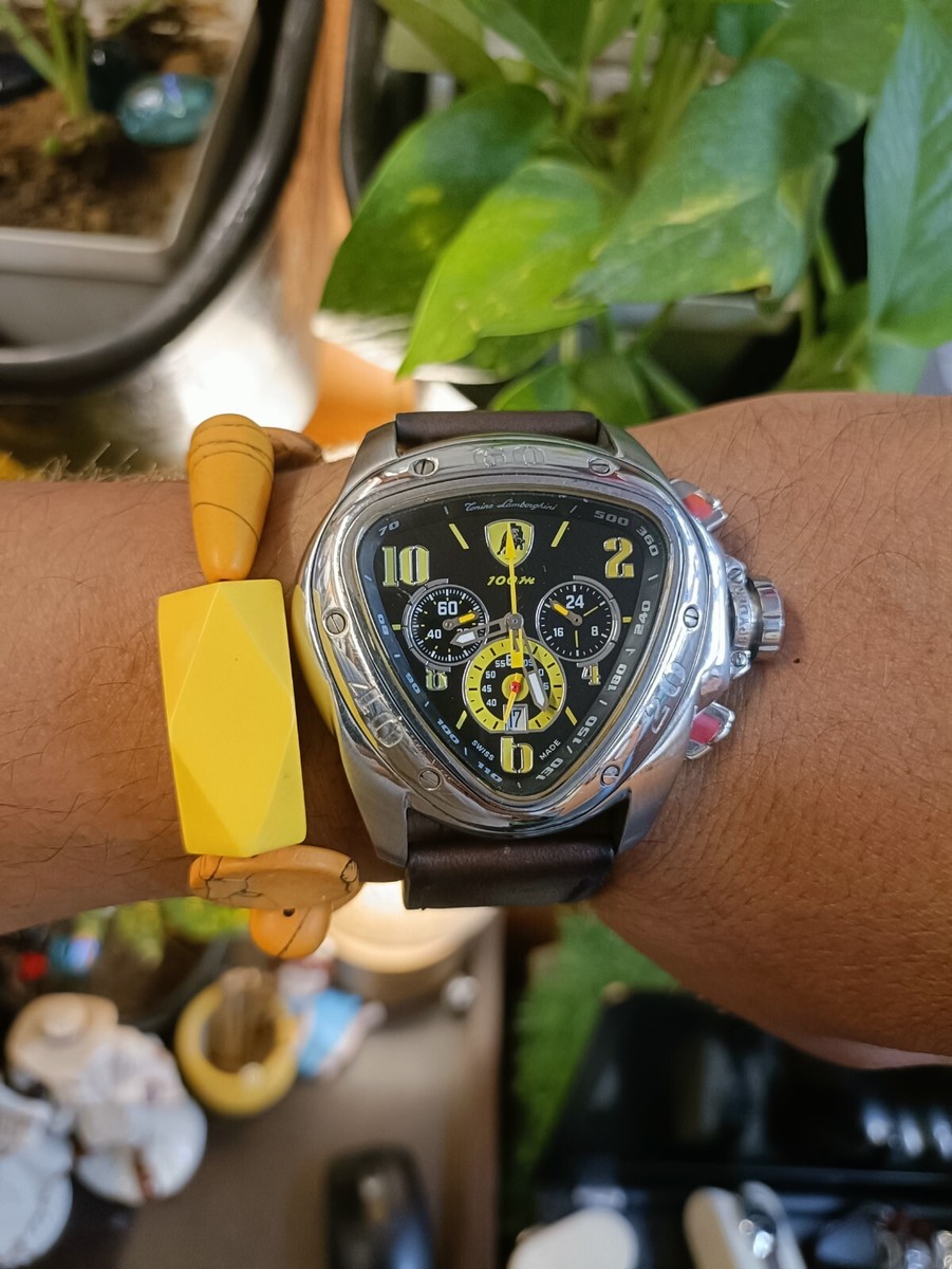 AUTHENTIC TONINO LAMBORGHINI SWISS CHRONOGRAPH MEN'S MINT AUTHENTIC TONINO LAMBORGHINI SWISS CHRONOGRAPH MEN'S MINT