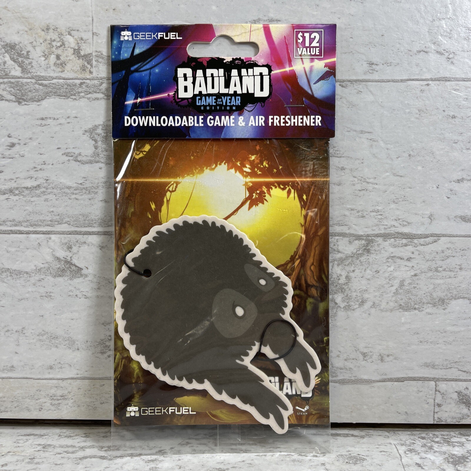 Badland GOY Air Freshener & Downloadable Steam Game Card Key Code Geek