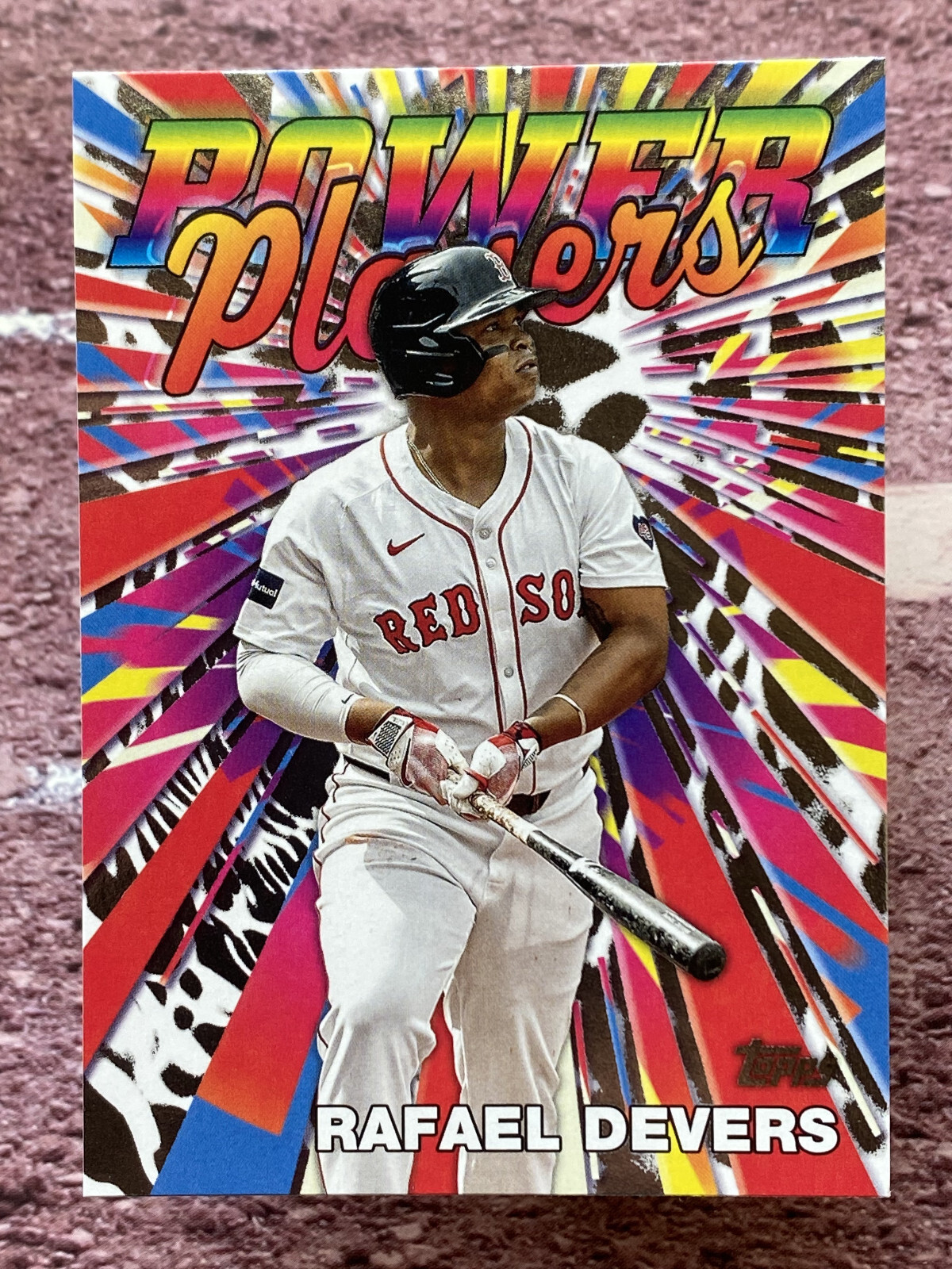 2025 Topps Power Players Rafael Devers PP-21 Boston Red Sox Baseball Card
