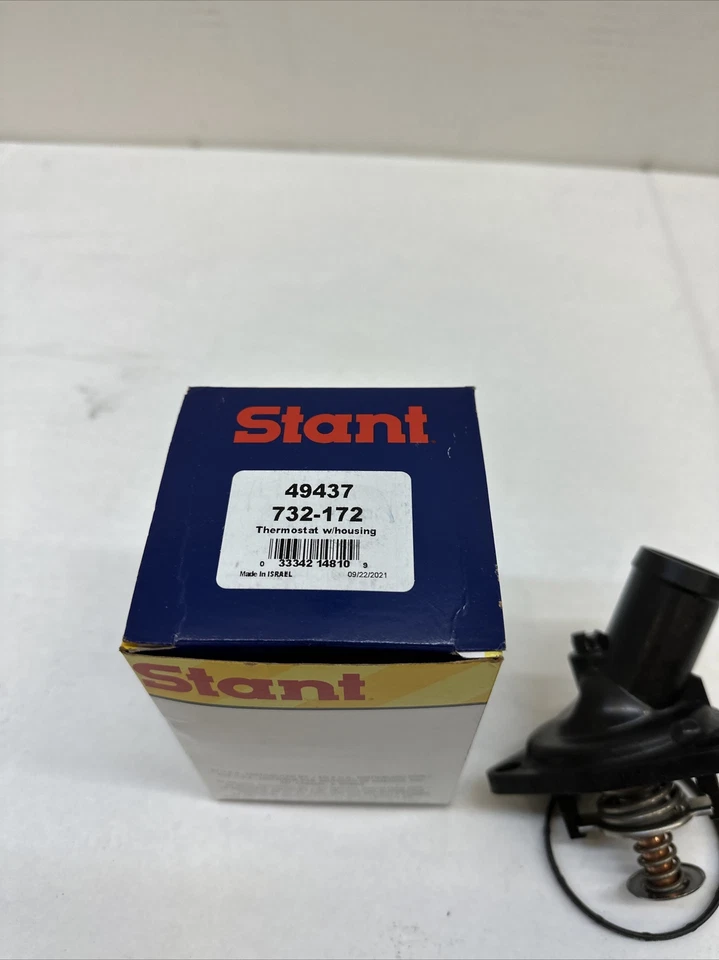 Conjunto de termostato y carcasa refrigerante motor para Honda Civic 16-20 Stant 49437 Foto 2 de 4