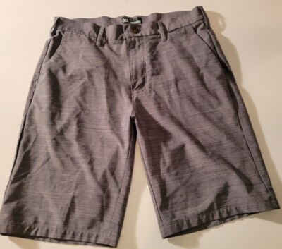 Hurley Nike Dri Fit Hybrid Board Shorts grey HEATHER Swim Trunks Skate Mens  30