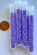 Miyuki 10/0 Purple Ceylon Glass Seed Beads Japan 500