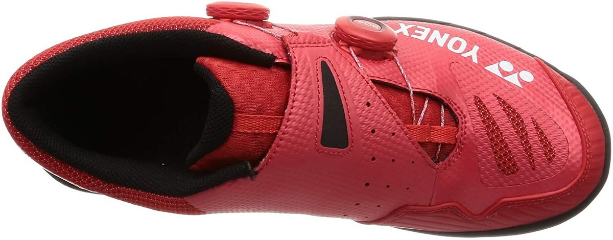 YONEX BOAシステム レッドシューズ27cm YONEX Badminton shoes POWER CUSHION INFINITY RED SHBIF 001
