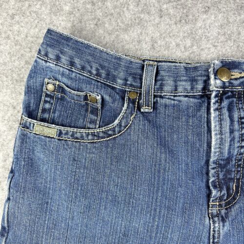 Pantaloncini jeans vintage Rockies Rocky Mountain schiena nuda donna 12 Western Natural Rise* - Foto 5 di 16