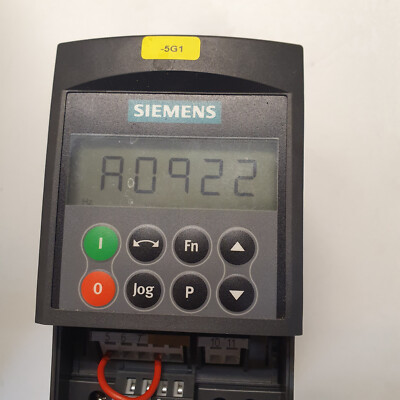 FREQUENZUMRICHTER 0,75kVA SIEMENS MICROMASTER 420, 6SE6420-2UD17-5AA1