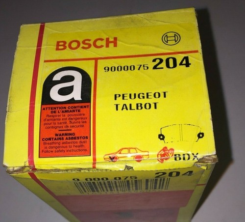 Jeu plaquettes frein AV BOSCH ref 204 = Ferodo FDB113 - Citroën Peugeot Renault - Bild 5 von 5