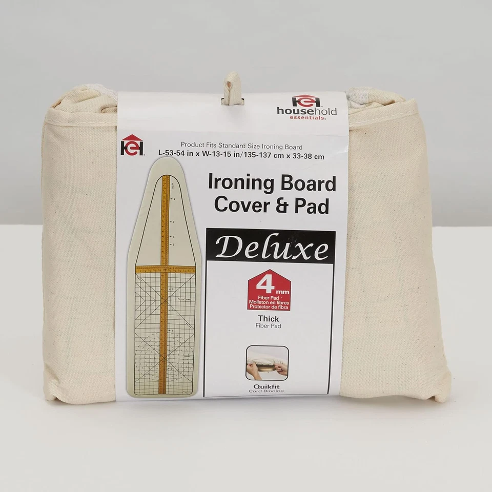 Household Essentials 2006 Deluxe Ironing Board Replacement Pad and Cover | Sewin - Image 3 of 4