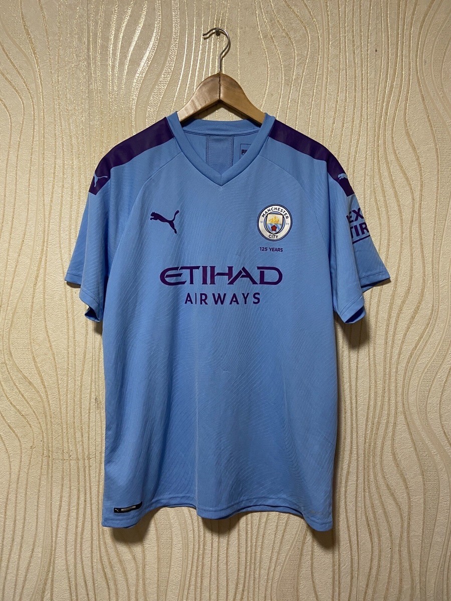 MANCHESTER CITY 2019 HOME SHIRT JERSEY PUMA sz XL #10 KUN AGUERO