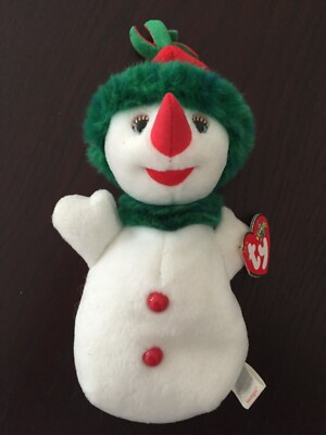 TOP Beanie Baby: Snowgirl das ''Schneemädchen''