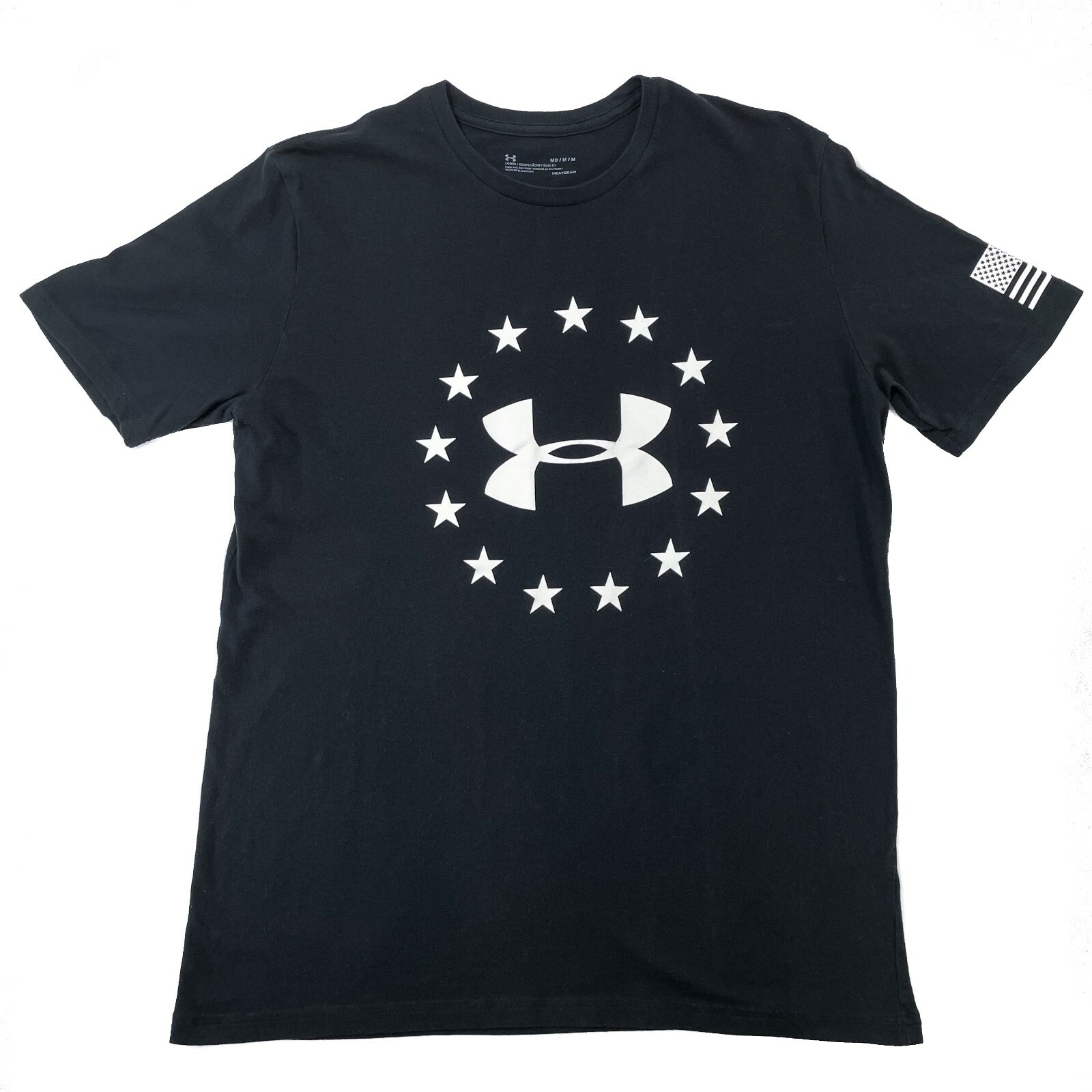 Under Armour Men's Freedom Logo Black TShirt Medium … Gem