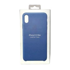 Genuine Original Apple iPhone XS Max Leather Case - Cornflower MVFX2ZM/A