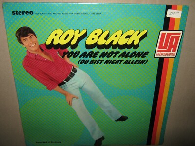 ROY BLACK You Are Not Alone Du Bist Nicht Allein SEALED New Vinyl LP UNS-15524