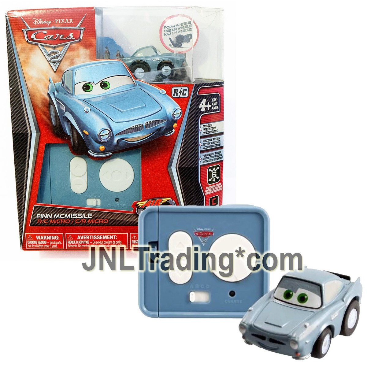 Disney Pixar Movie Cars Air Hogs Series R/C MICRO FINN McMISSILE