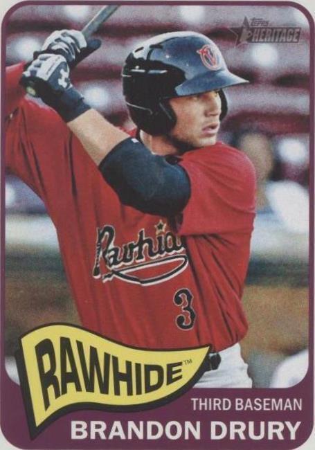 2014 Topps Heritage Minor League Edition - Brandon Drury #204 - 1 of 1