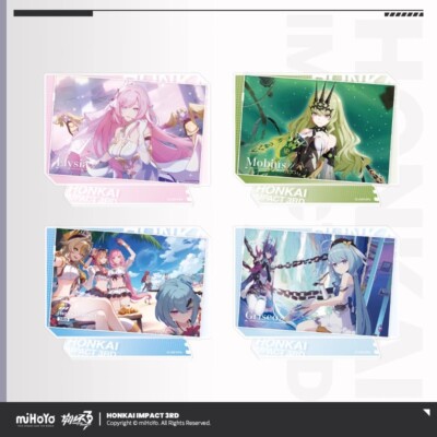 miHoYo Official Honkai Impact 3rd Elysia Mobius Acrylic Desktop Anime Standing