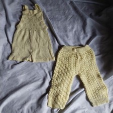 Vintage Pastel Baby Knitted Set
