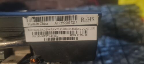 Rx470 8gb Mining Edition - Picture 3 of 7