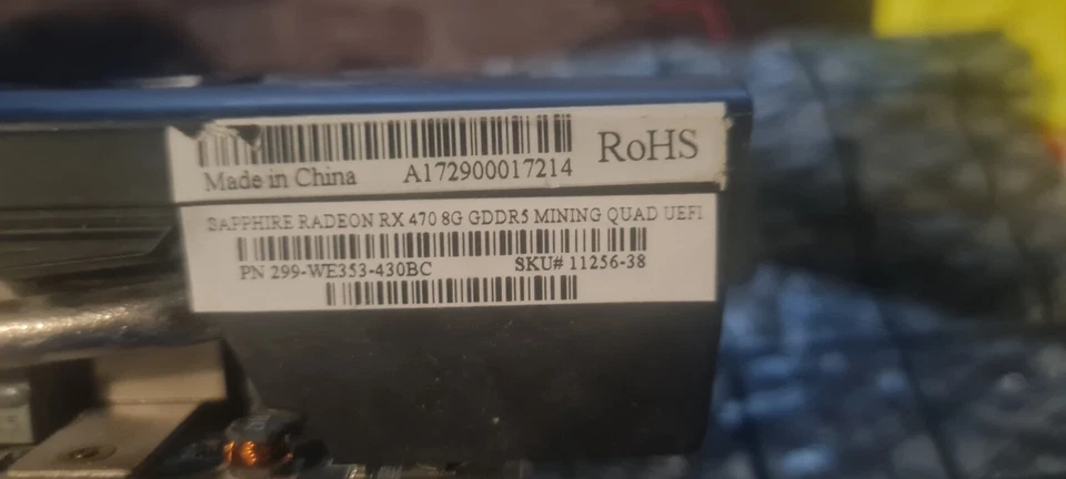 1 x Rx470 8gb Mining Edition - Image 3 of 4