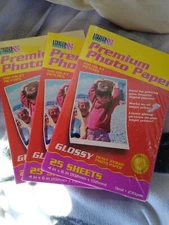 Office Works 4 X 6 Heavy Weight Prem Photo Paper. 75 Sheets. 9mil. 