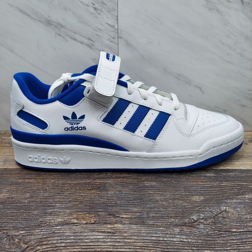 Adidas FY7756 Forum Low White Blue Men's Size 11 New in Box Lace and Hook Loop - Picture 7 of 13
