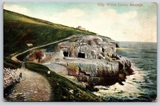 Villy Tilly Whim Caves Swanage England Postcard