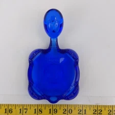 Koziol Blue Acrylic Alien Notepad Holder Desk Organizer Modern Retro Design