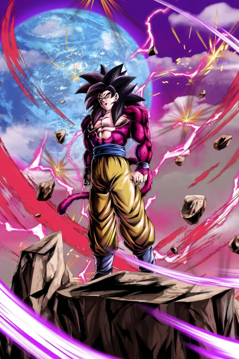 Goku SSJ4 DBGT Photographic Print for Sale by Anime and More