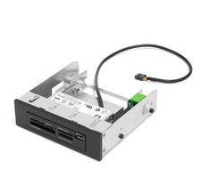 HP 22-in-1 (USB) Media Card Reader Fronteinsc...
