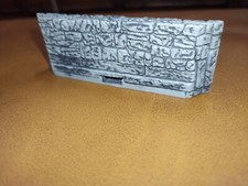Warlock Tiles D D Large Stone exterior outside half wall Wizkids